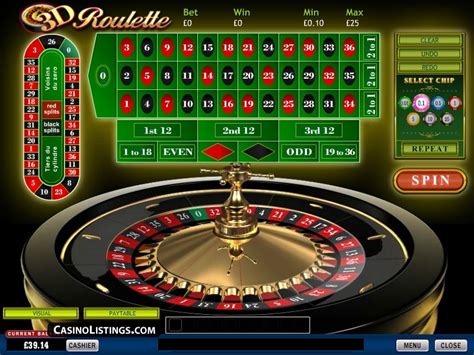 Free 3D Roulette Game .